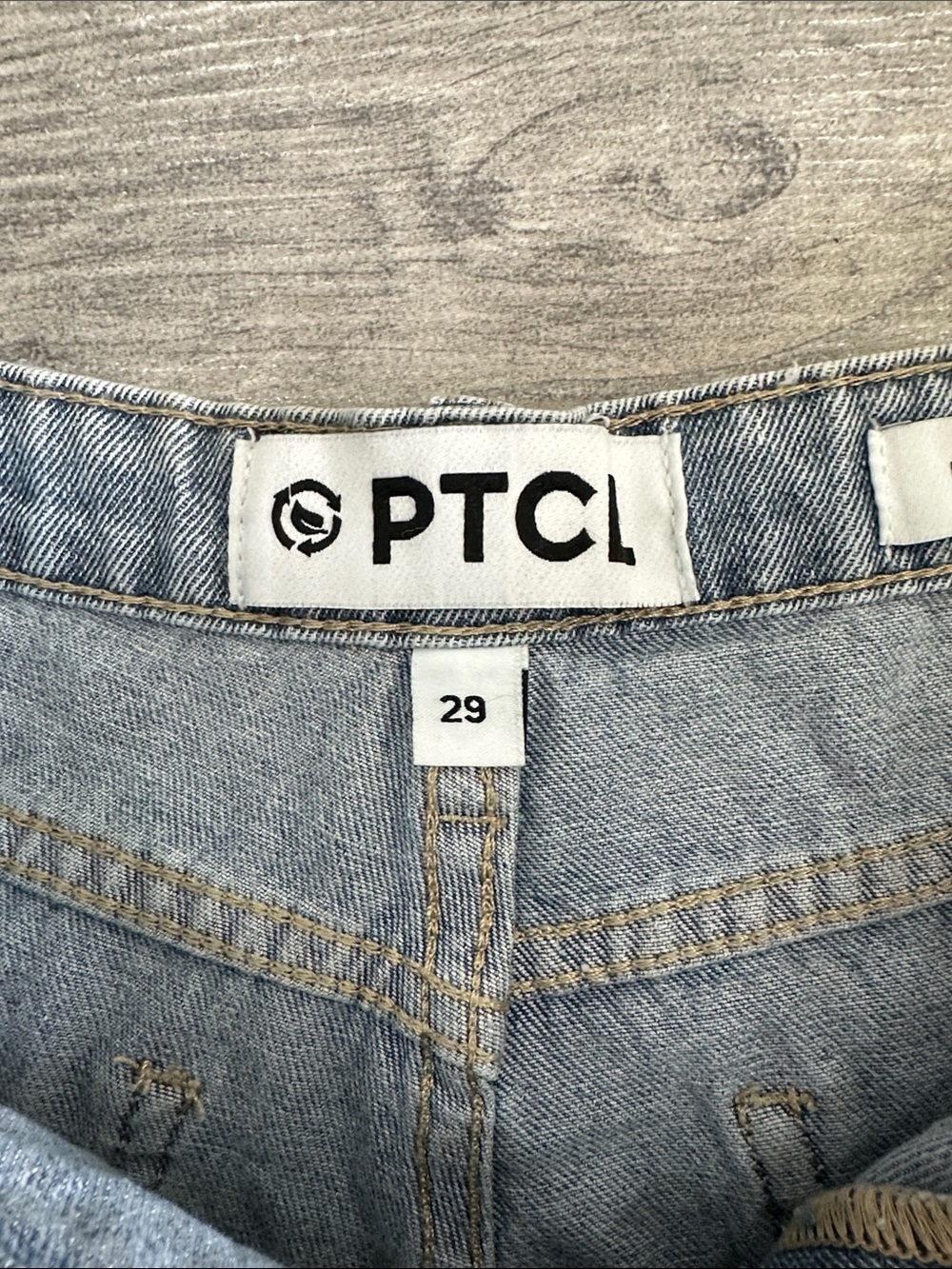 PTCL Mira Rolled Cuff Denim Shorts NWT - Picture 9 of 11